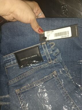 High-Rise Women’s Jeans — Dark Blue